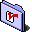 Folder, Check Lavender icon