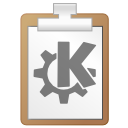 File, paper, document, Clipboard, paste, klipper WhiteSmoke icon