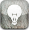 tip, light, Energy, off, hint DarkGray icon