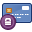 card, Credit card, check out, Front, payment, pay, secure SteelBlue icon