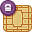 card, secure, check out, gold, payment, Chip, pay, Credit card Chocolate icon