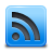 subscribe, feed, Blue, Rss, rssblue LightSkyBlue icon