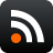 subscribe, feed, Rss DarkSlateGray icon