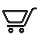 buy, commerce, shopping cart, shopping, Cart Black icon