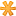 Asterisk, Orange DarkOrange icon