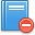 read, delete, Del, reading, remove, Book CornflowerBlue icon