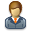 people, Suit, Human, user, profile, Account Black icon