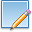 square, shape, Edit, write, writing SkyBlue icon