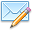 Message, Edit, write, mail, Letter, Email, envelop, writing LightCyan icon