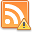 exclamation, Rss, warning, Alert, subscribe, feed, wrong, Error Coral icon