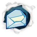 Email, mail, Letter, Message, envelop Gainsboro icon
