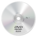 disc, mem, memory, Dvd, ram Gainsboro icon