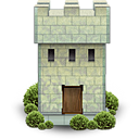 fortress, Castle DimGray icon