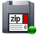 mount, Zip DarkSlateGray icon