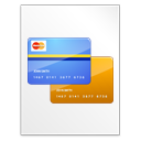 paper, File, document, check out, Vcard, Credit card, profile, business card, pay, payment WhiteSmoke icon
