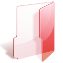red, Folder MistyRose icon