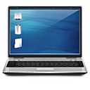 Laptop, Computer, personal computer, pc DarkSlateBlue icon