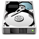 Hdd, unmount, hard drive, hard disk Gainsboro icon