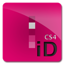 Id, cs4, adobe MediumVioletRed icon