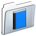 Folder, Library DodgerBlue icon
