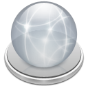 File, Server, disonnected, document, paper Silver icon