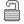 Lock, locked, security, open DarkGray icon