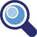 search, Find, seek MidnightBlue icon
