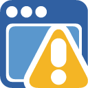 Alert, warning, Application, exclamation, Error, wrong SteelBlue icon