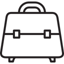 Briefcase, Health Clinic, Health Care, hospital, suitcase Black icon