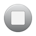 grey, button, no, stop, cancel WhiteSmoke icon