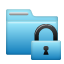 locked, security, Lock, Folder SkyBlue icon