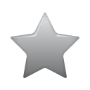 star, none, bookmark, Favourite DarkGray icon