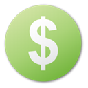 Currency, coin, Money, Cash, Dollar, green DarkKhaki icon
