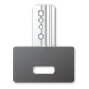 Key, password DimGray icon