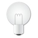 tip, hint, bulb, Energy Black icon