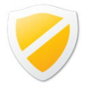 shield, Guard, yellow, protect, security Black icon