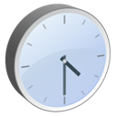 history, Clock, time, alarm clock, Alarm LightBlue icon