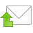 Letter, Message, Response, reply, mail, envelop, Email DarkGray icon