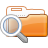 seek, Folder, search, Find DarkSalmon icon