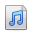 paper, File, Audio, document LightGray icon