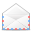Message, mail, Letter, Email, envelop WhiteSmoke icon