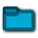 deep, Blue, Folder DarkTurquoise icon