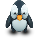 penguine Black icon
