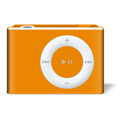 Orange, ipod, shuffle DarkOrange icon
