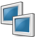 network, receive, Transmit SteelBlue icon
