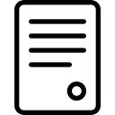 diploma, Stamp, Text Lines, document, interface, degree Black icon