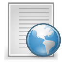 Text, html, document, File Gainsboro icon