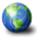 planet, earth, world, globe Black icon