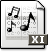 mime, Audio, Gnome Gainsboro icon