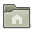 Home, homepage, user, people, Human, house, profile, Account, Building Silver icon